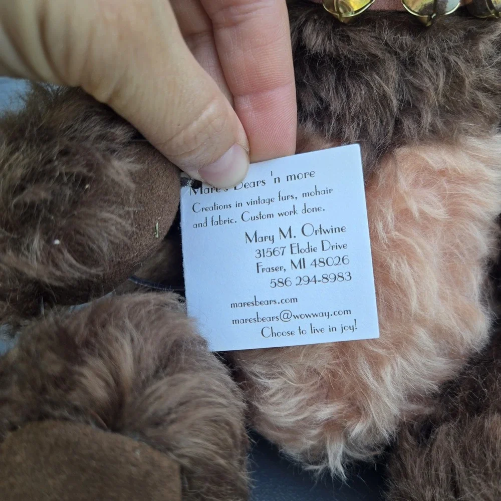 Mare's Bear And More Bear Plush With Bells